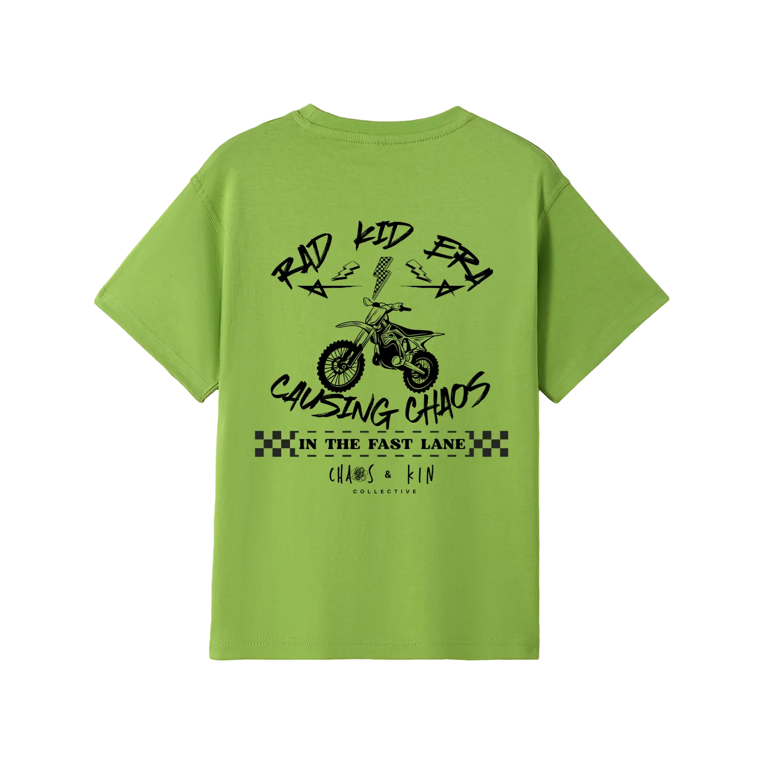 Lime back flat lay