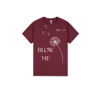 Maroon front flat lay