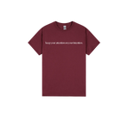 Maroon front flat lay