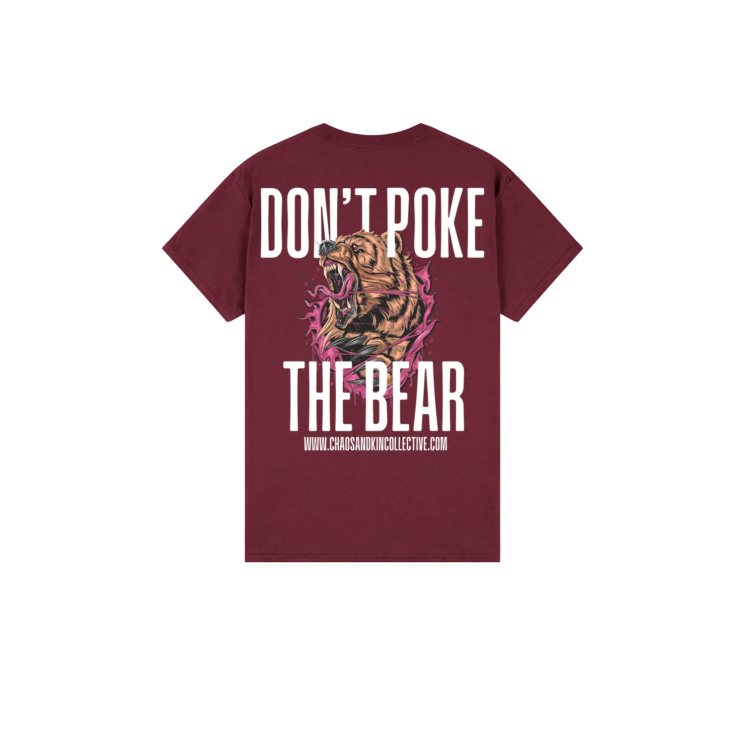 Maroon back flat lay