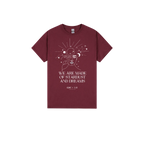 Maroon front flat lay