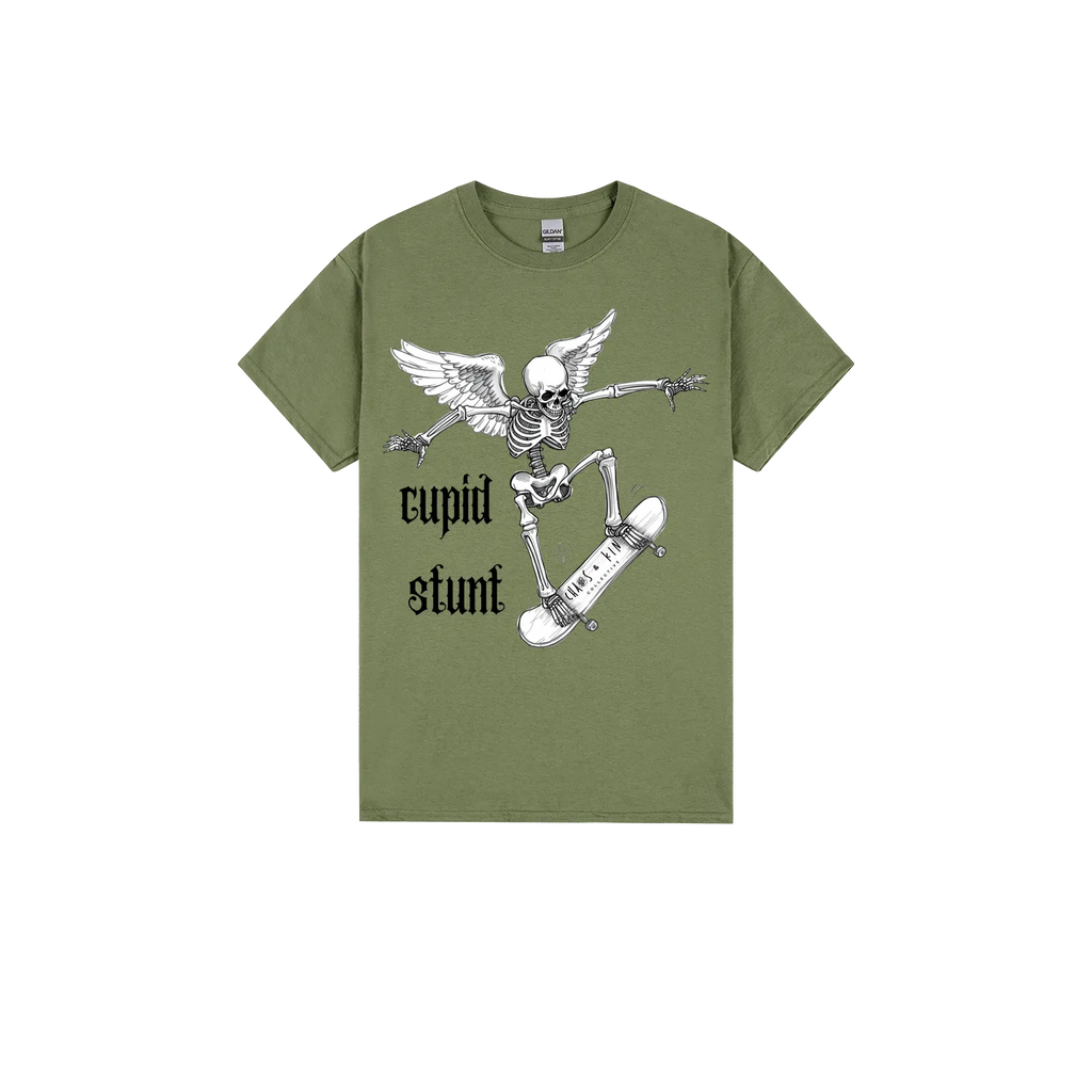 Military Green front flat lay