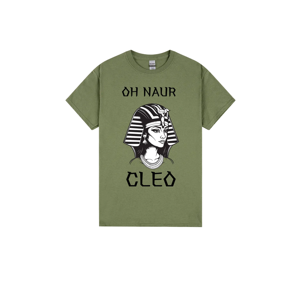 Military Green front flat lay
