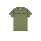 Military Green front flat lay