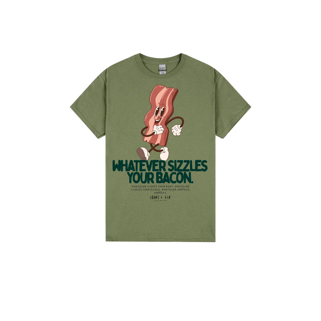Military Green front flat lay