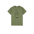 Military Green front flat lay