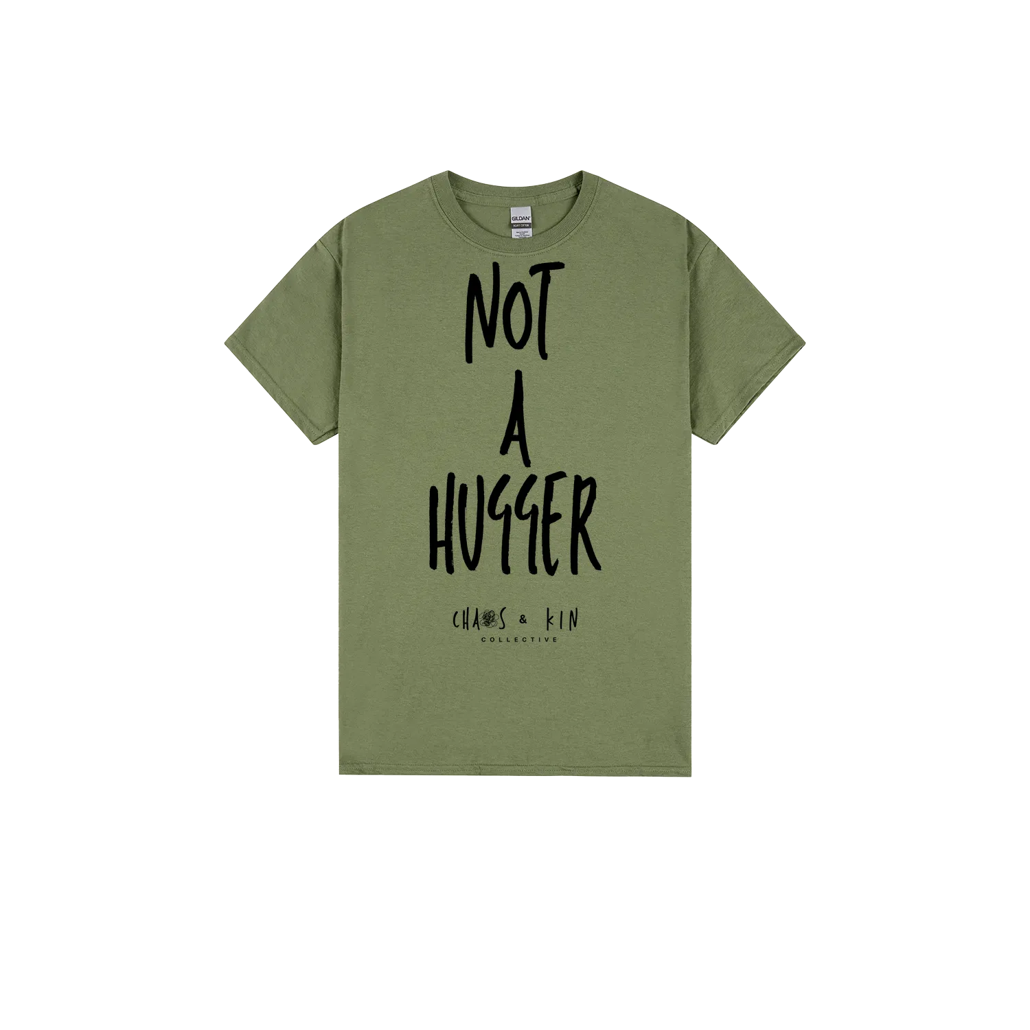 Military Green front flat lay