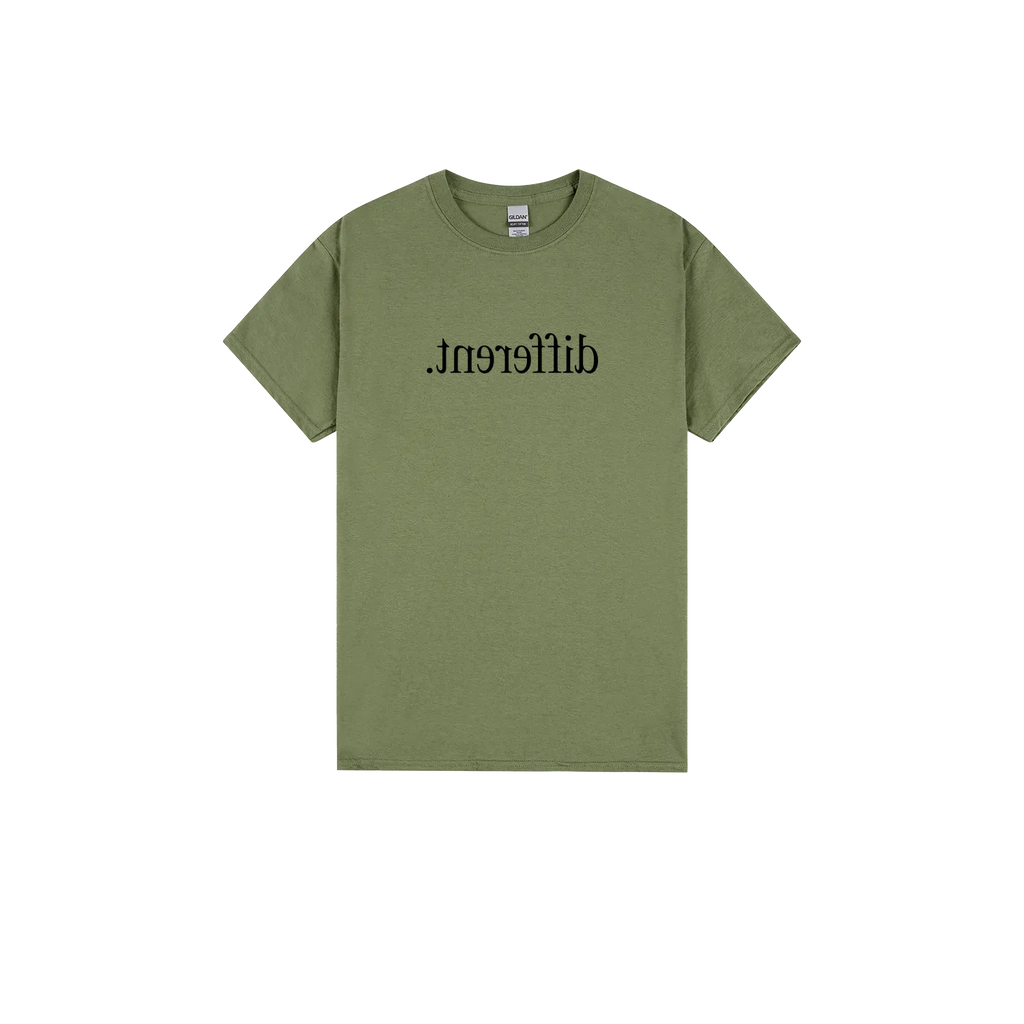 Military Green front flat lay