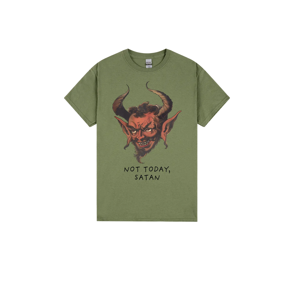 Military Green front flat lay