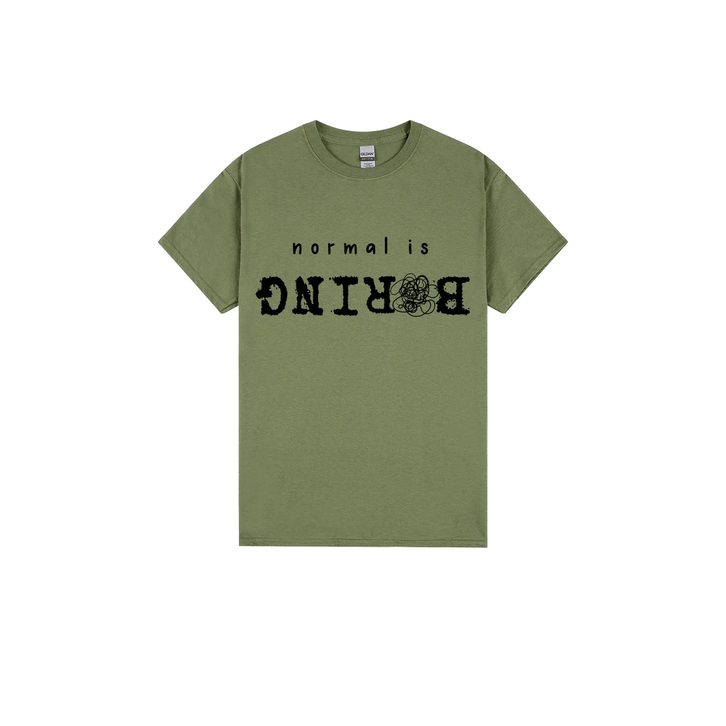 Military Green front flat lay