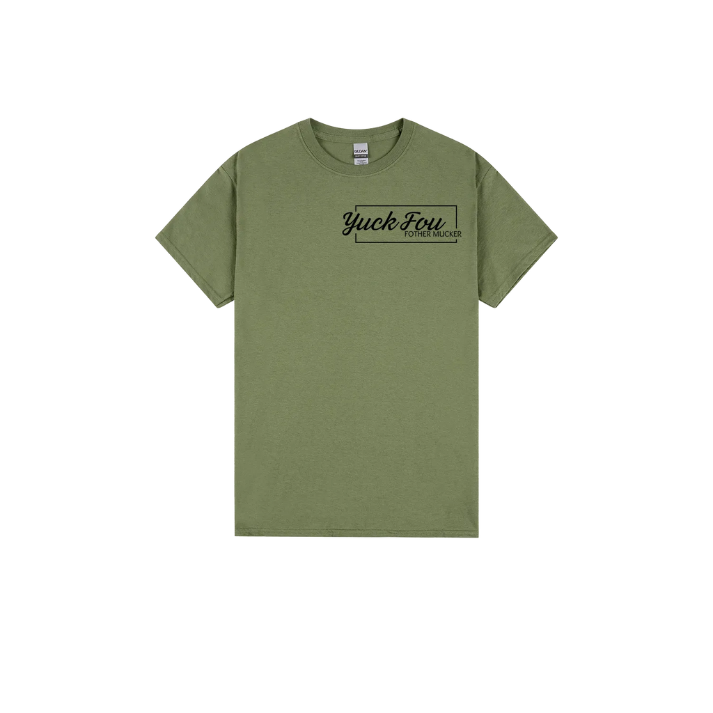 Military Green front flat lay