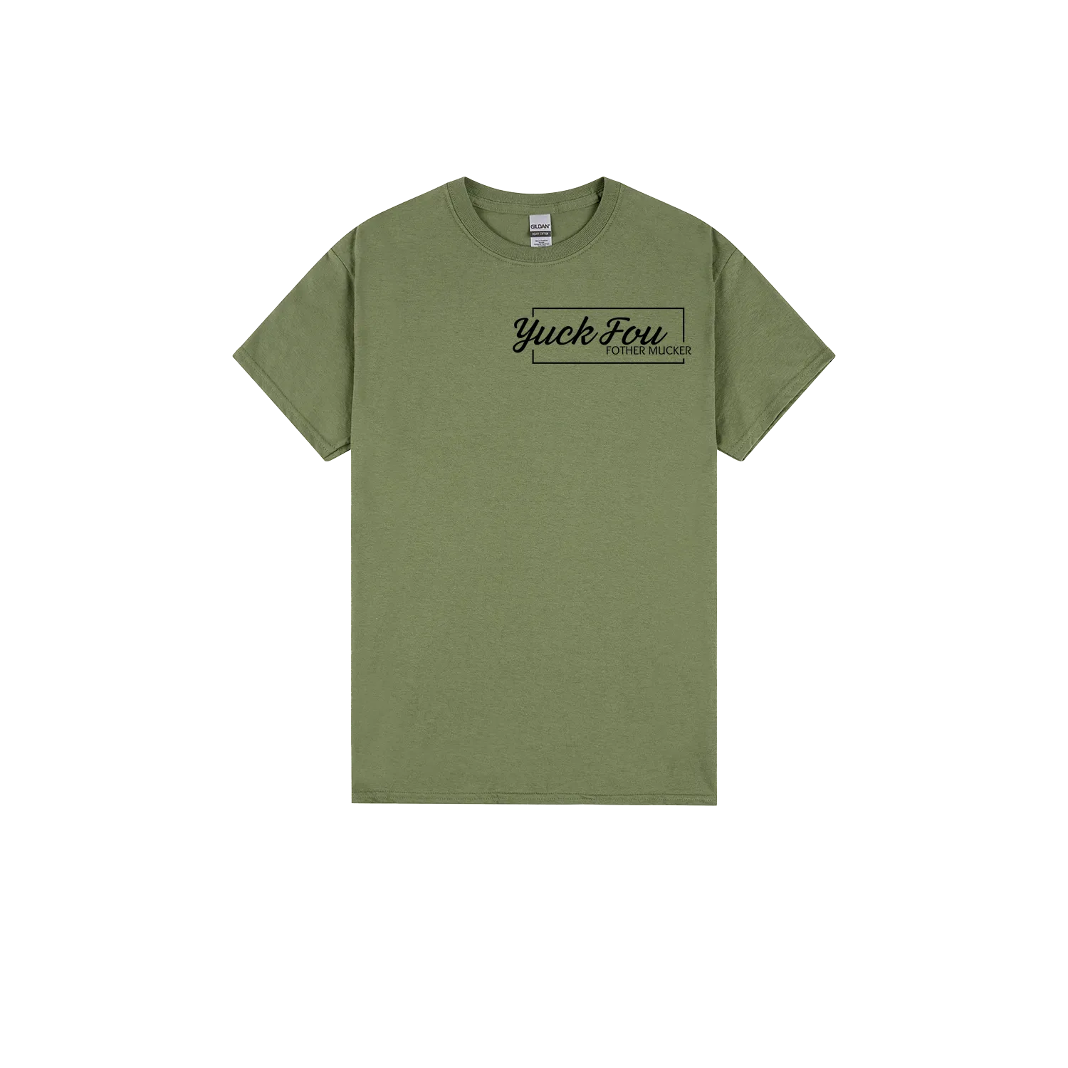 Military Green front flat lay