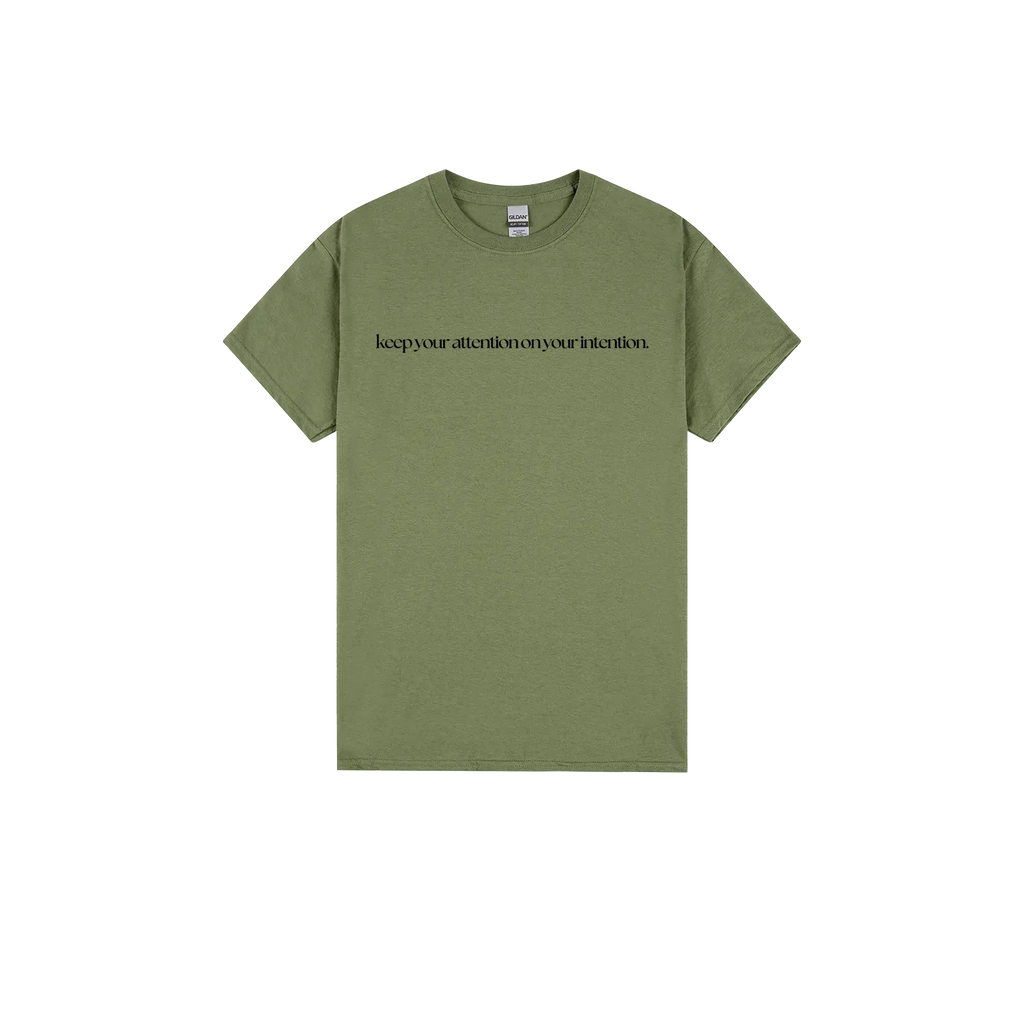 Military Green front flat lay