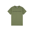 Military Green front flat lay