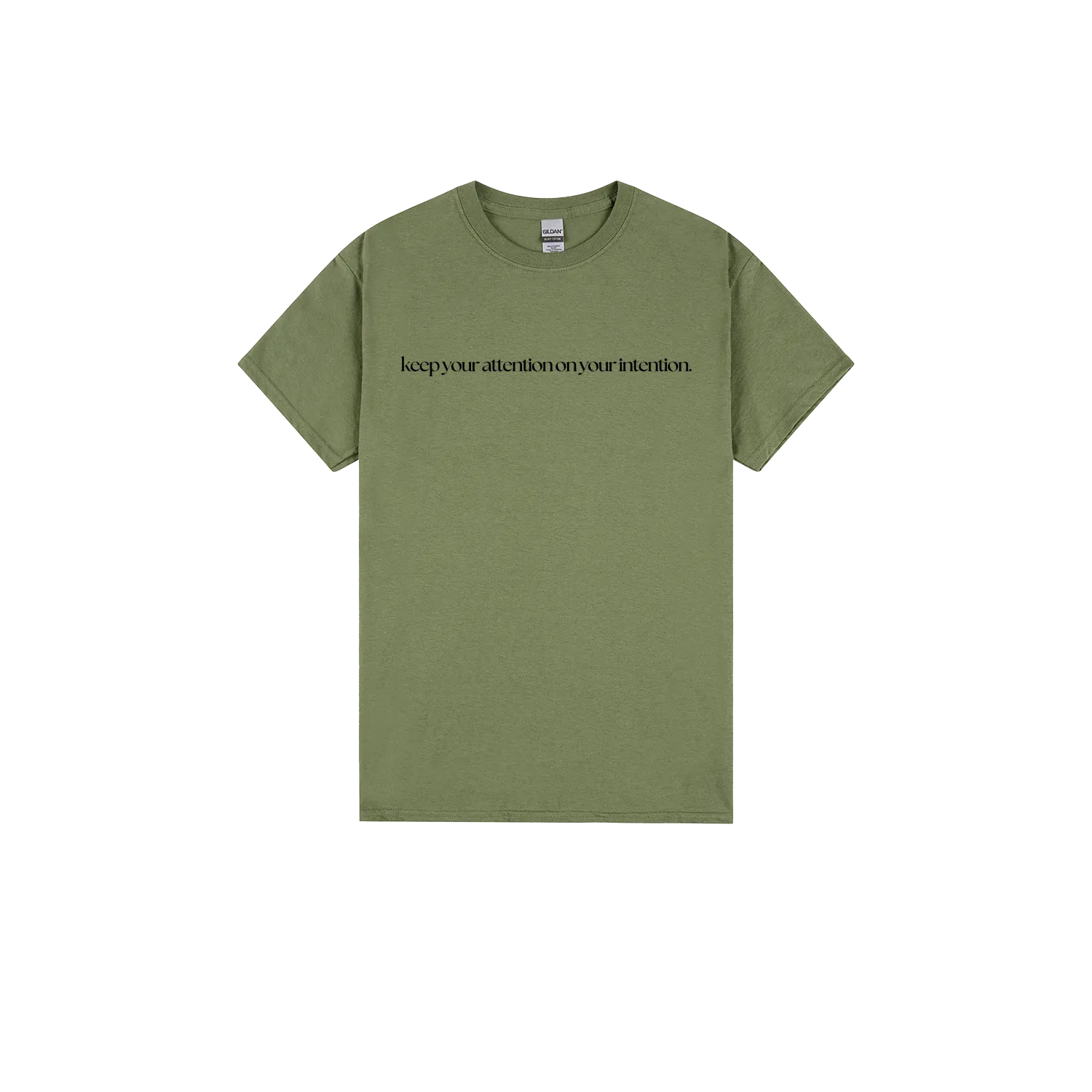 Military Green front flat lay