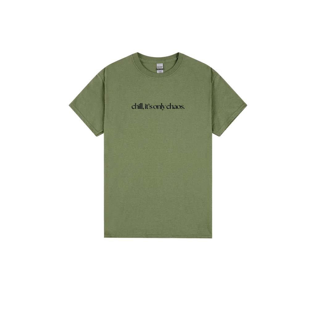 Military Green front flat lay