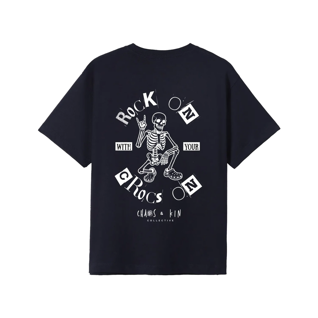 Navy back flat lay