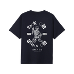 Navy back flat lay