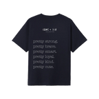 Navy back flat lay