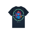 Navy back flat lay