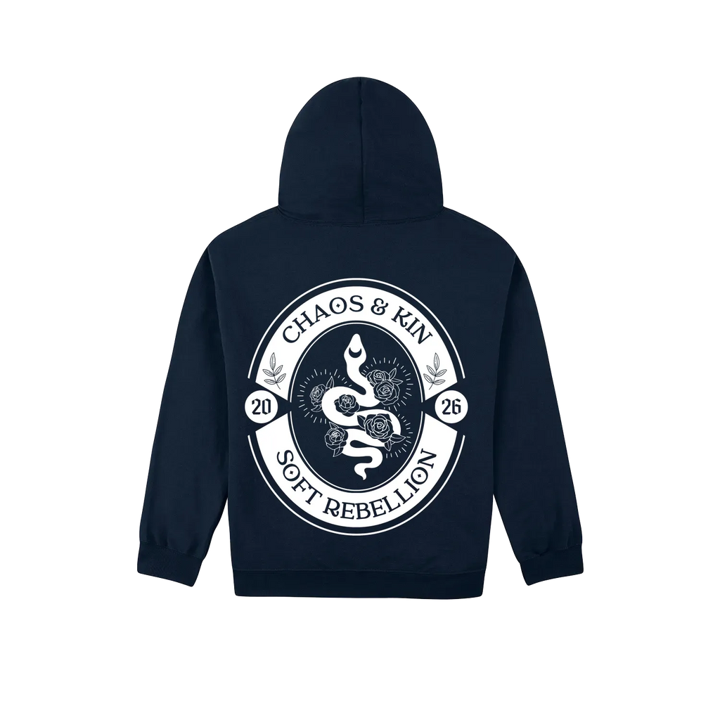 Navy back flat lay