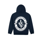 Navy back flat lay