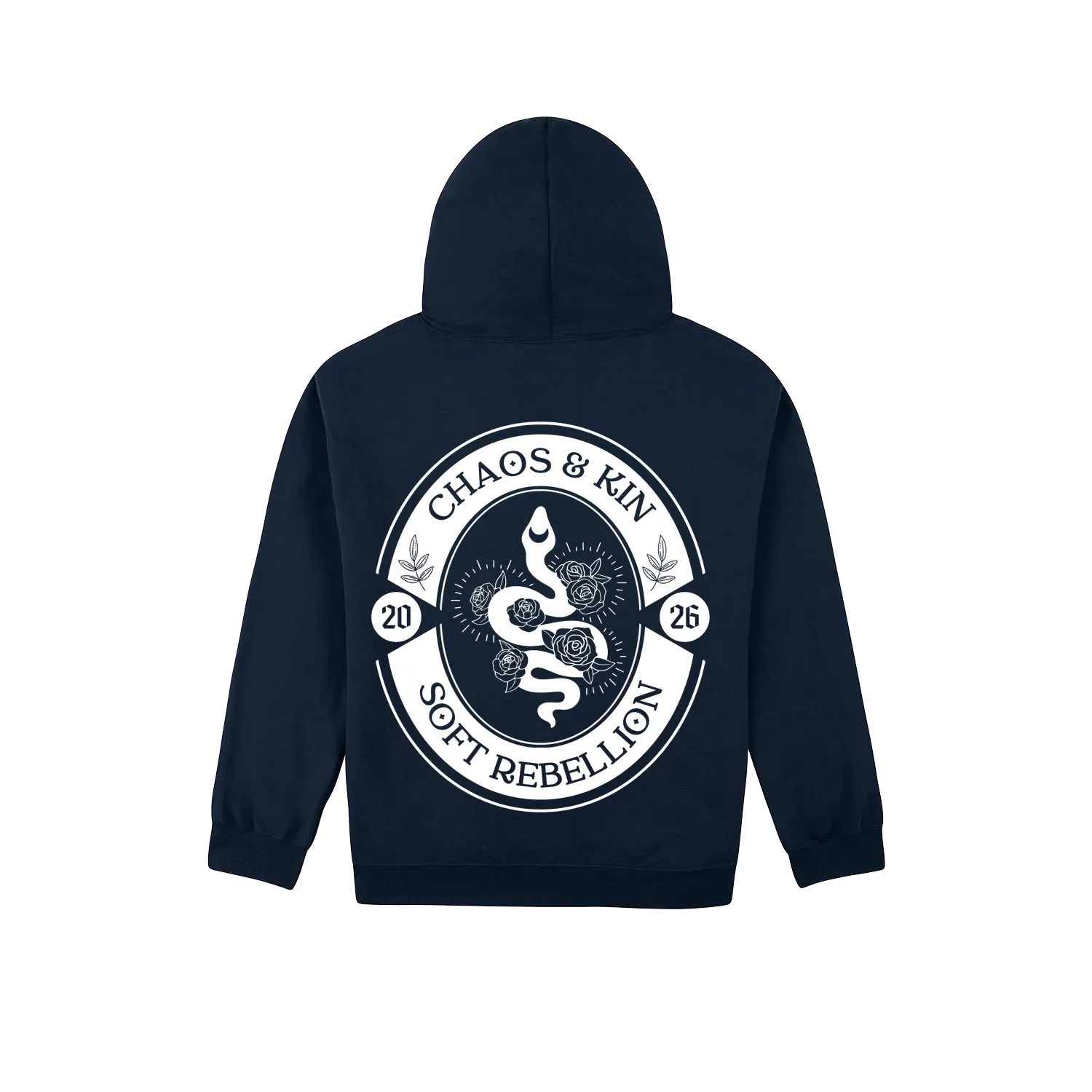 Navy back flat lay
