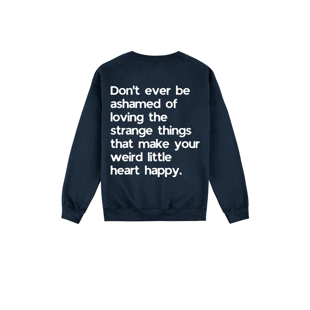 Navy back flat lay