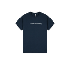 Navy front flat lay