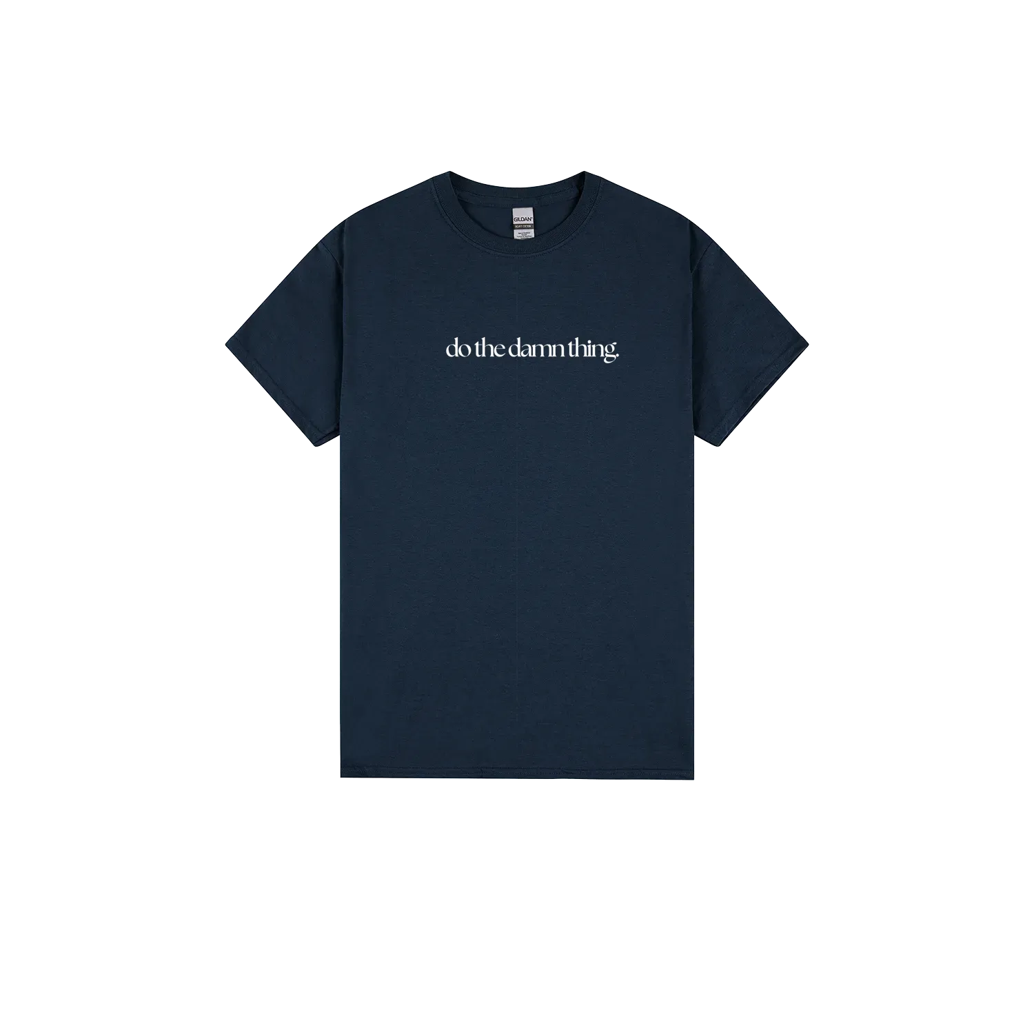 Navy front flat lay