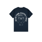 Navy back flat lay