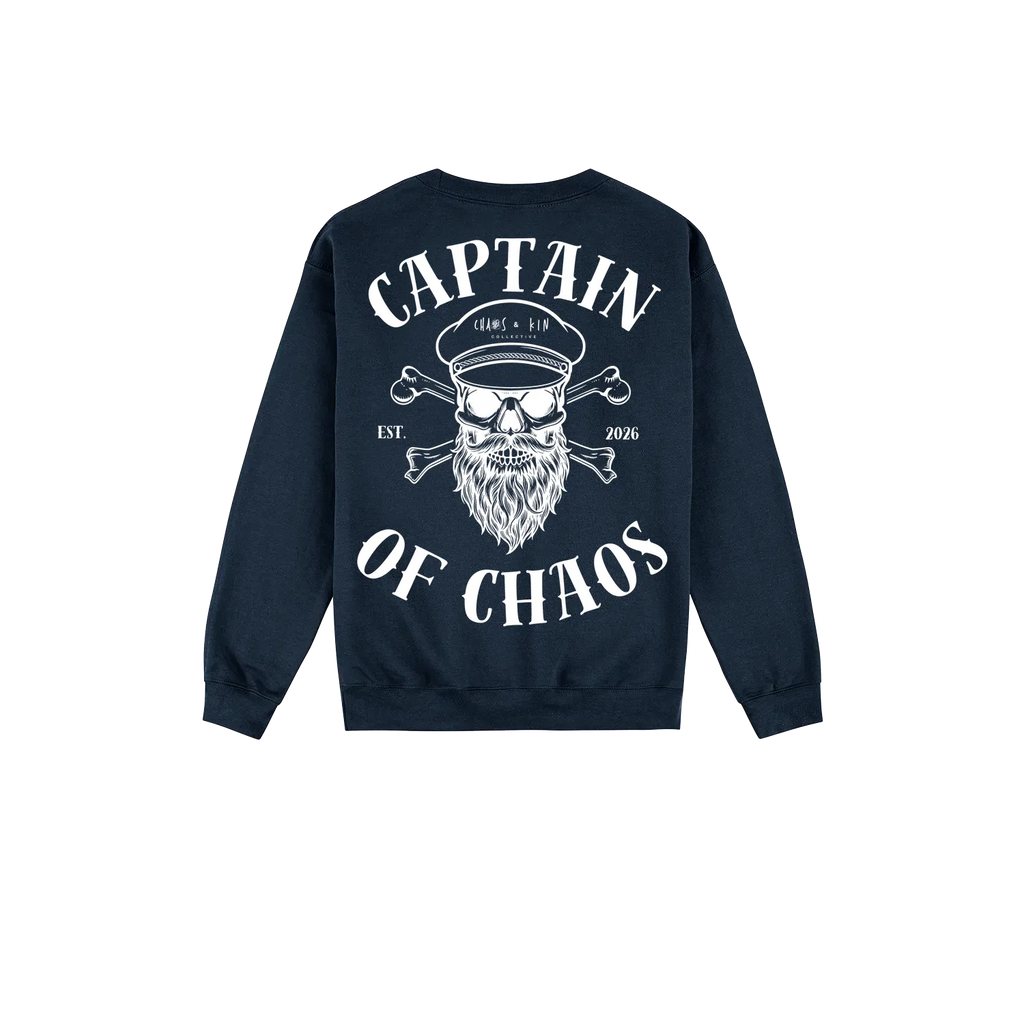 Navy back flat lay