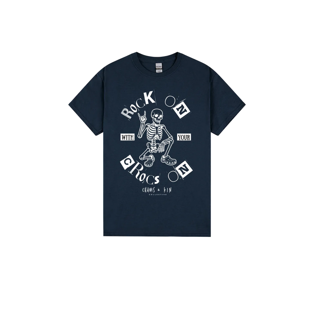 Navy front flat lay