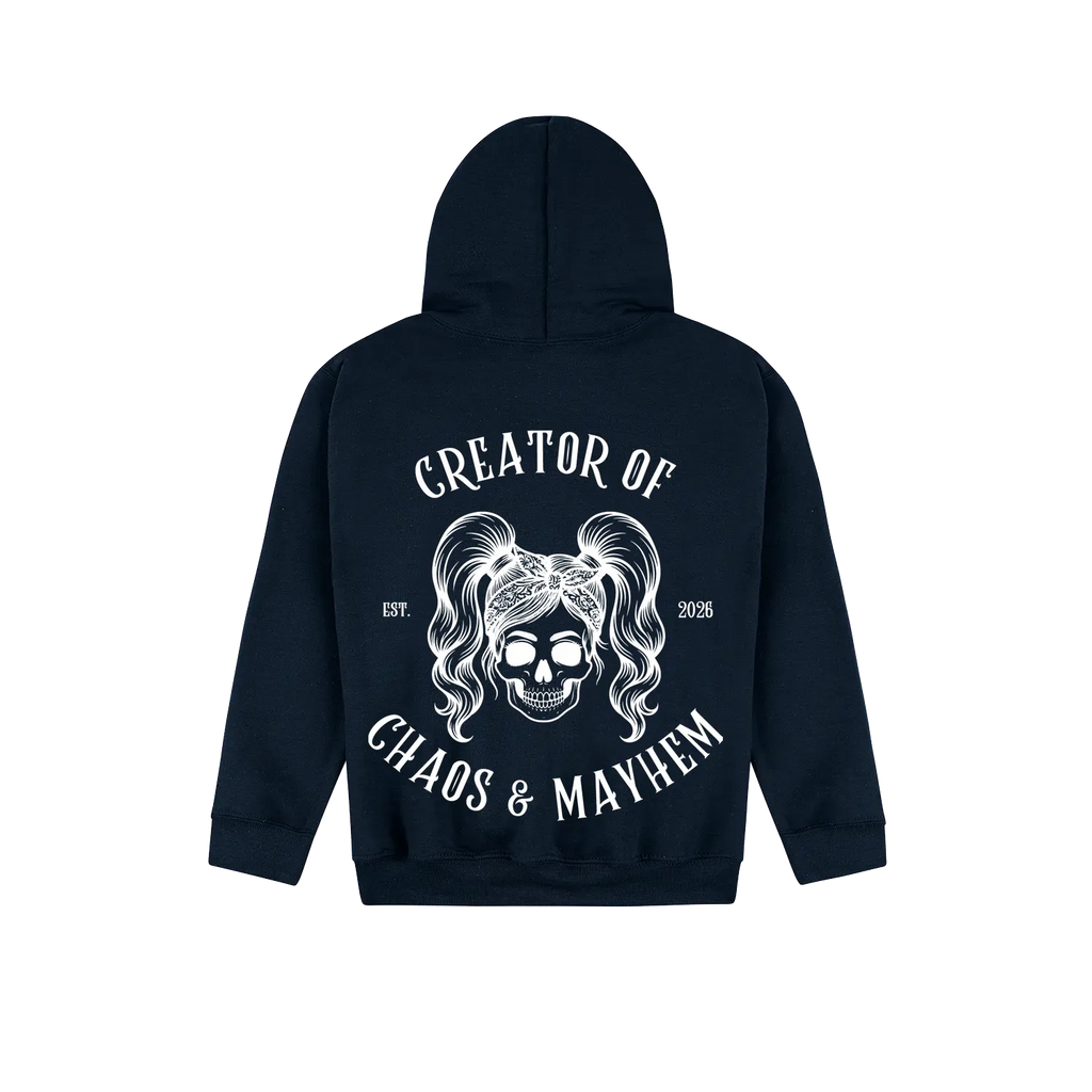 Navy back flat lay