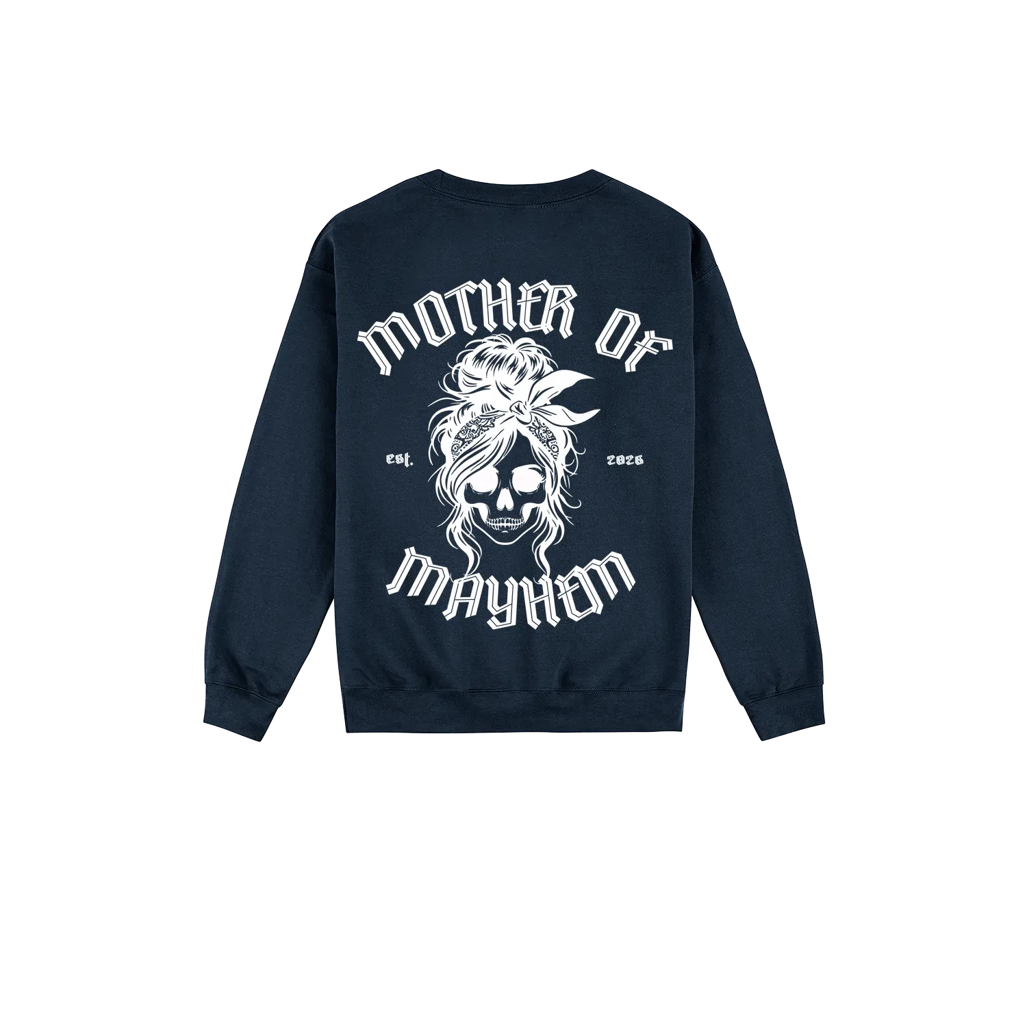 Navy back flat lay