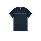 Navy front flat lay