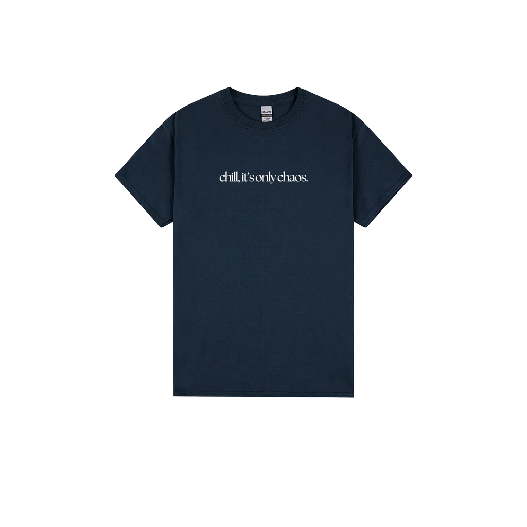Navy front flat lay