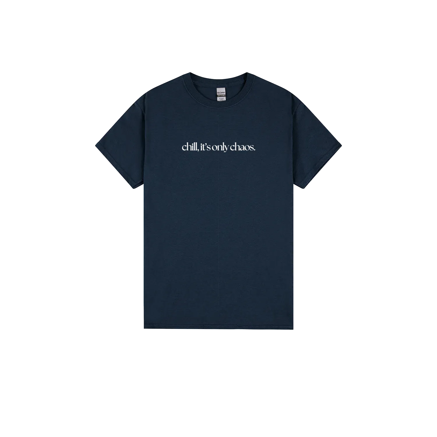 Navy front flat lay