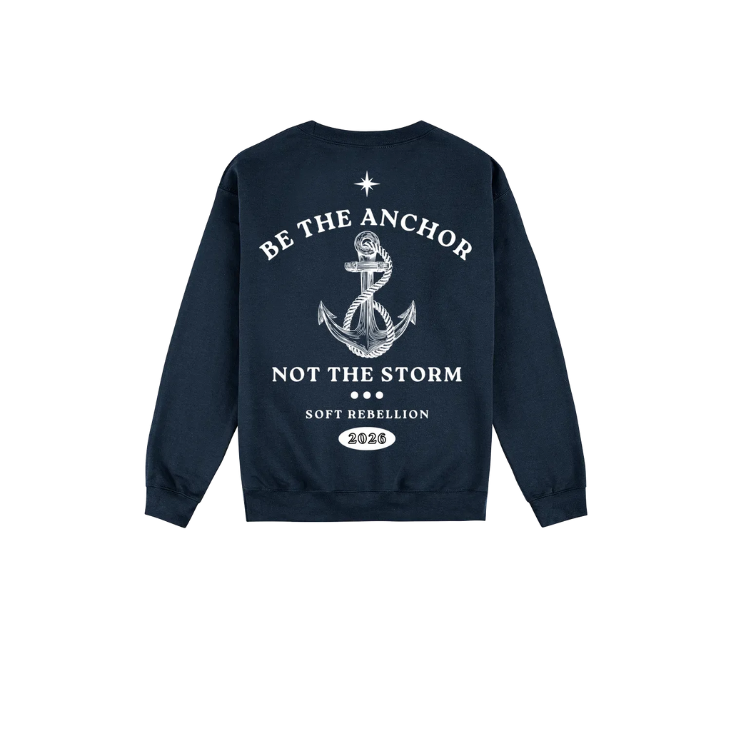 Navy back flat lay