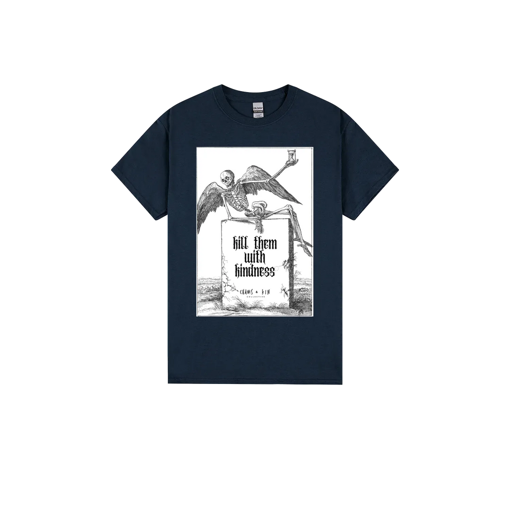 Navy front flat lay