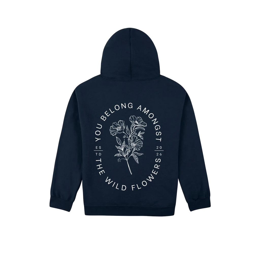 Navy back flat lay