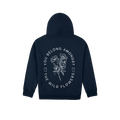 Navy back flat lay
