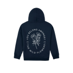 Navy back flat lay