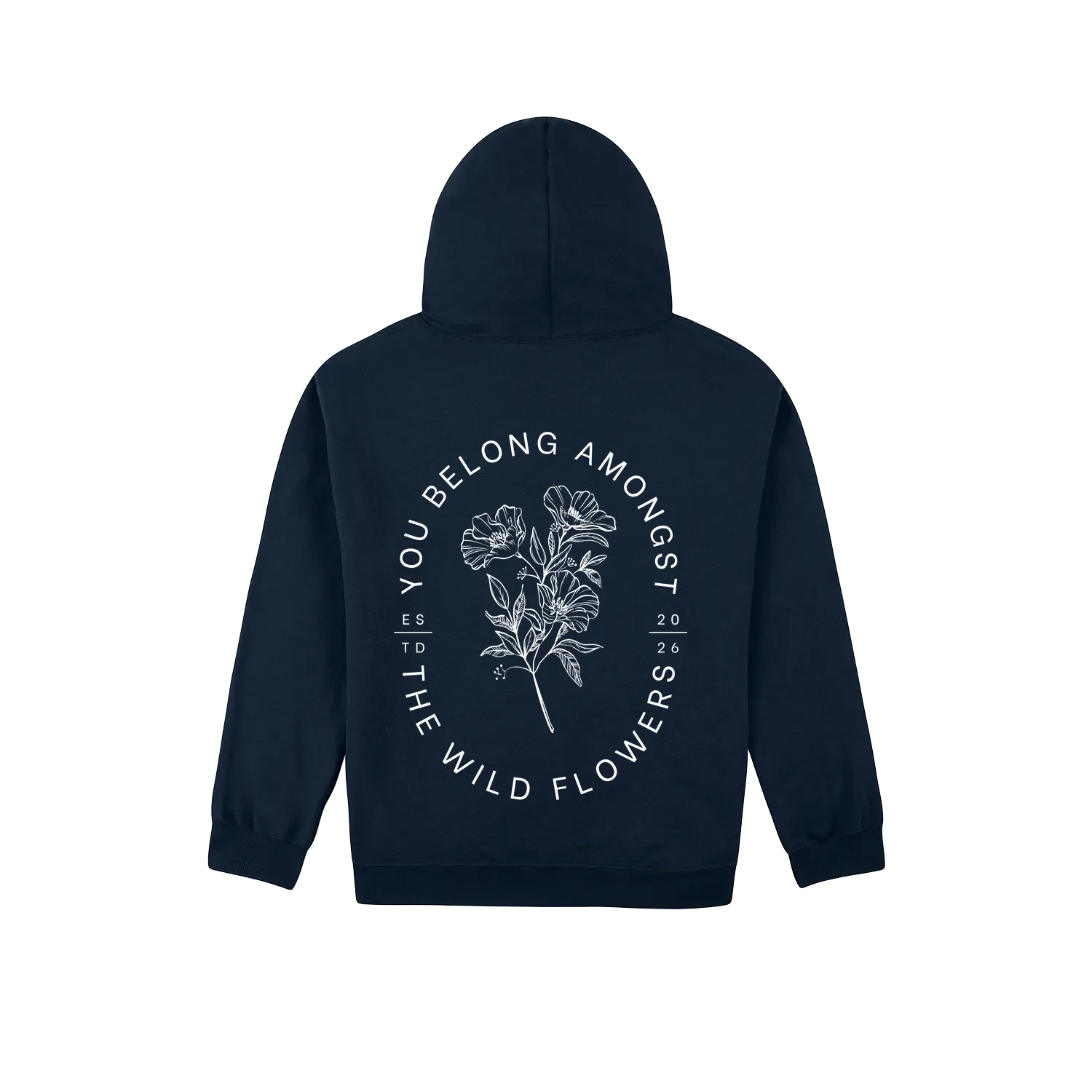 Navy back flat lay