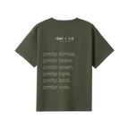Olive back flat lay