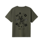 Olive back flat lay