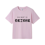 Pink front flat lay