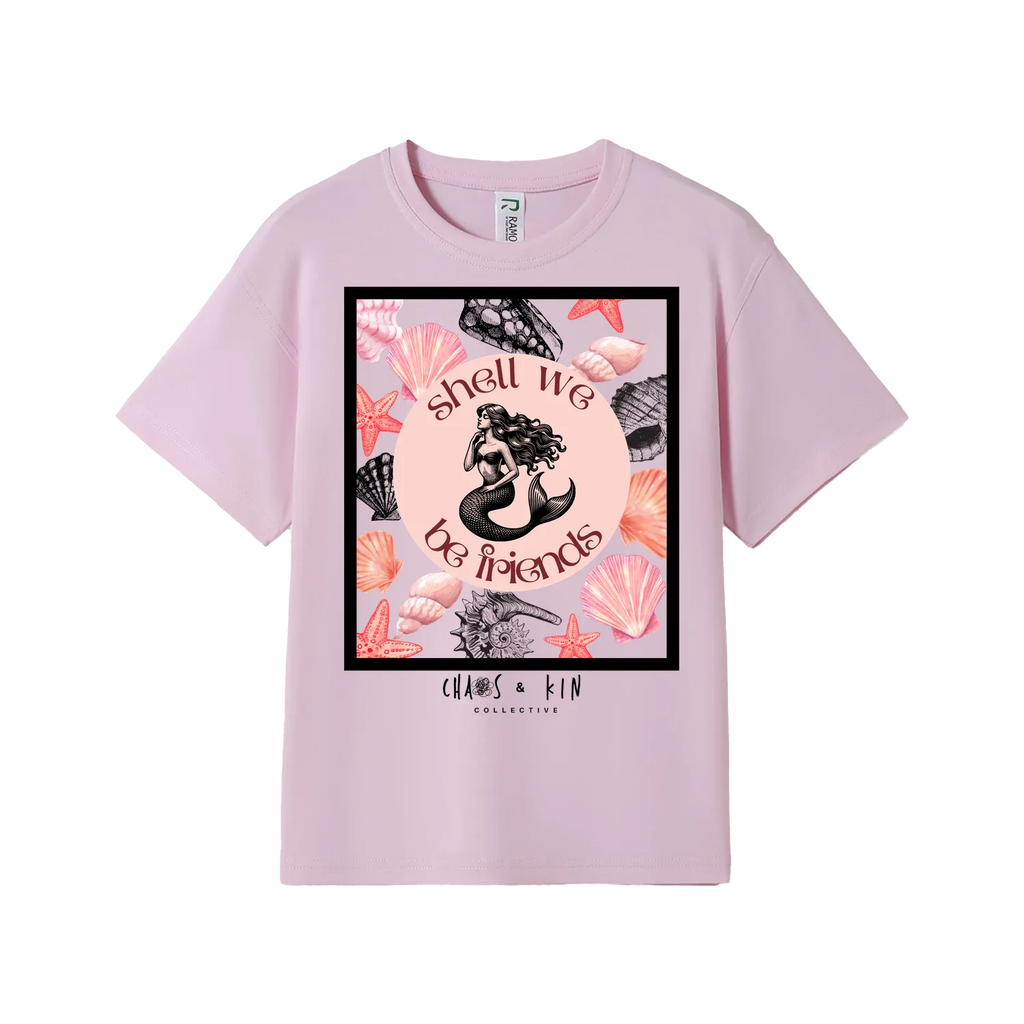 Pink front flat lay