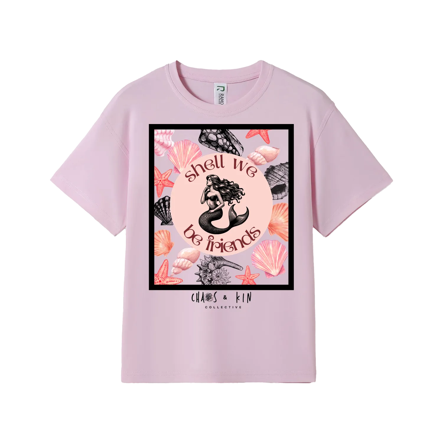 Pink front flat lay