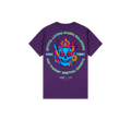 Purple back flat lay